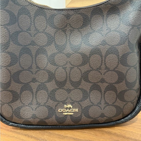 Coach Jules Hobo Brown Shoulder Bag - Picture 11 of 11